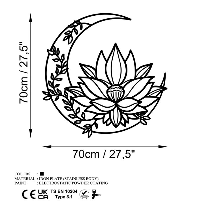 Wallity Flower Moon - L